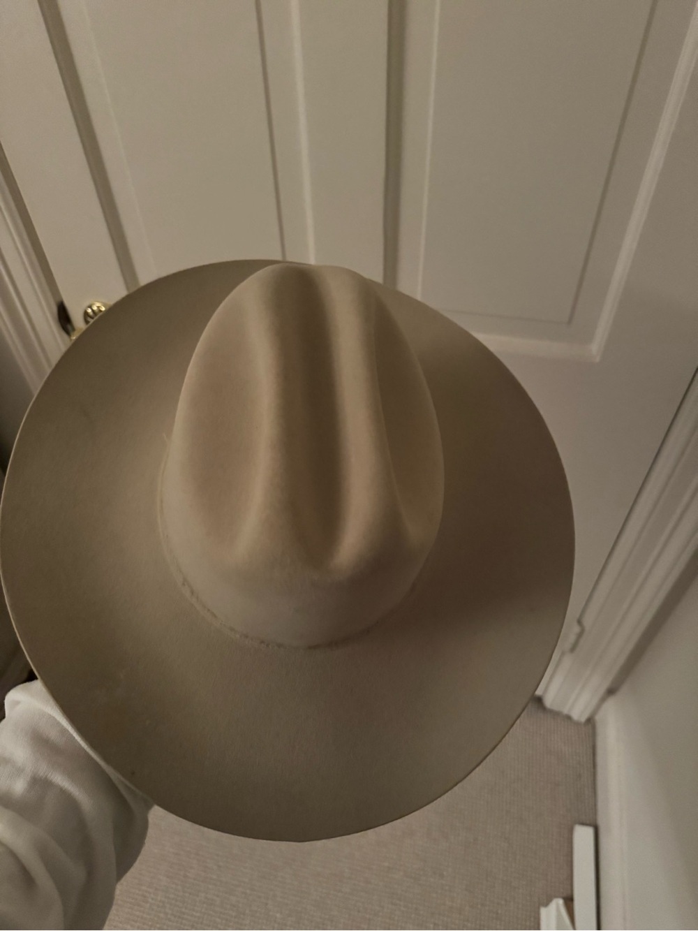 Stetson Black Hat Storage Box with White Logo - Picture 4 of 5